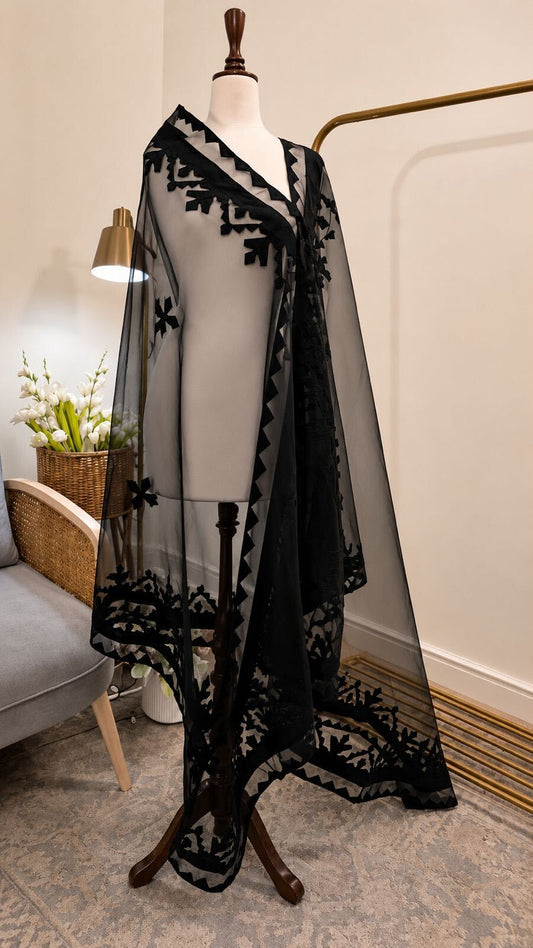 Dupatta - Black